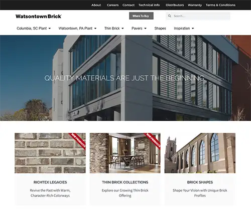 Watsontown Brick Showroom